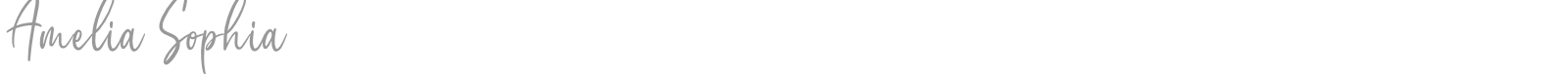Amelia Sophia font preview